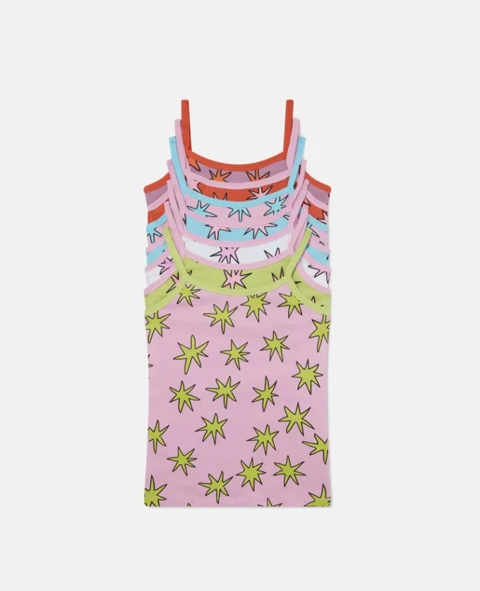 7 Pack of Star Print Undershirts 7 Pack of Star Print Undershirts