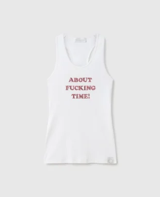 About Fucking Time! Tank Top