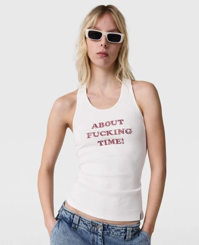About Fucking Time! Tank Top About Fucking Time! Tank Top