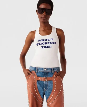 About Fucking Time Tank Top