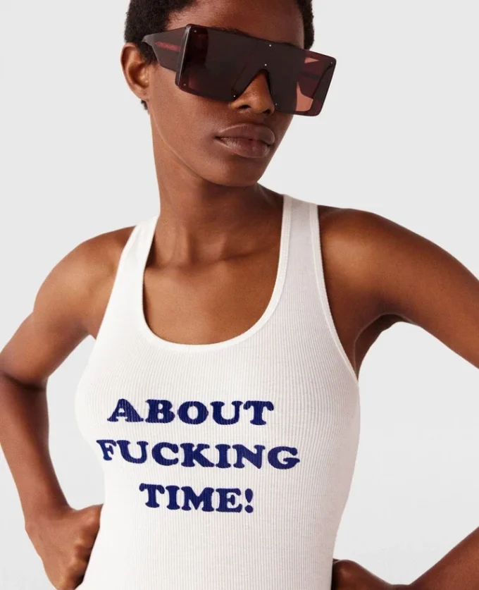 About Fucking Time Tank Top About Fucking Time Tank Top