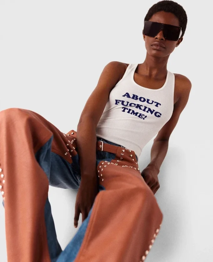 About Fucking Time Tank Top About Fucking Time Tank Top