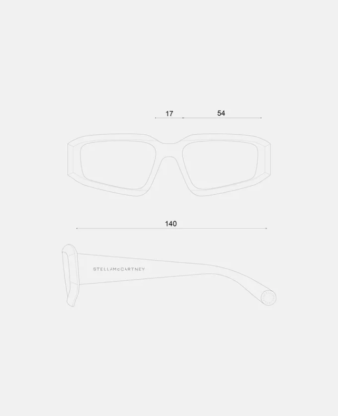 Abstract Rectangle Sunglasses Abstract Rectangle Sunglasses