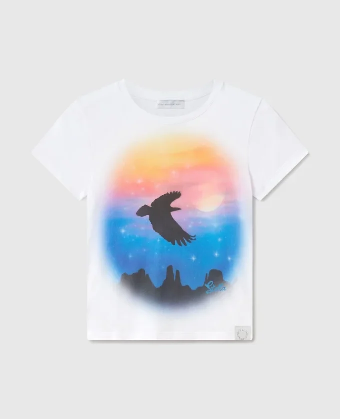Airbrush Graphic Baby Tee Airbrush Graphic Baby Tee