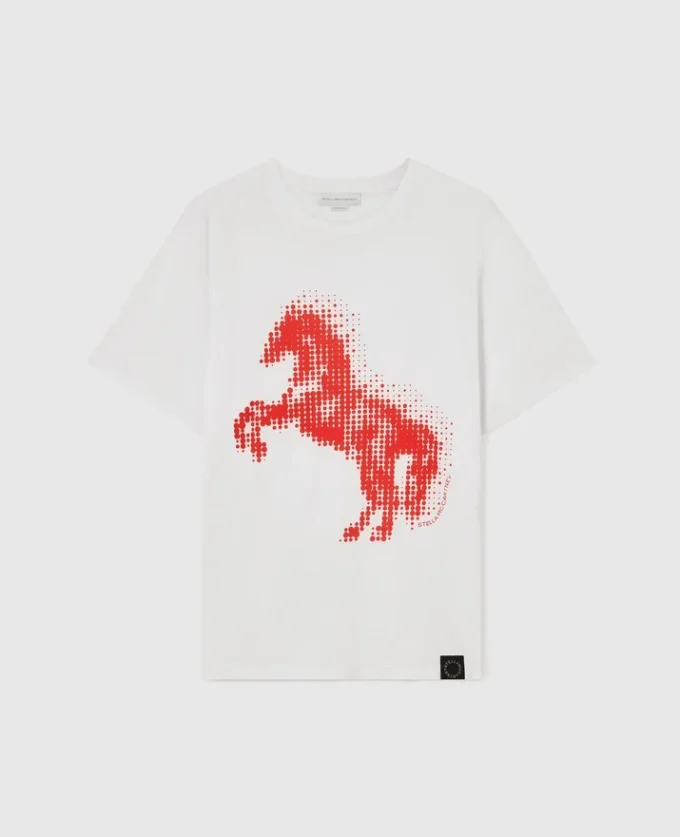 Airbrushed Horse Graphic T-Shirt Airbrushed Horse Graphic T-Shirt