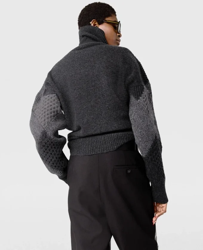 Argyle Turtleneck Sweater Argyle Turtleneck Sweater