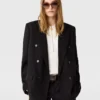 Double-Breasted Boyfriend Blazer Double-Breasted Boyfriend Blazer