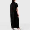 Asymmetric Cape Maxi Dress Asymmetric Cape Maxi Dress