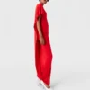 Asymmetric Cape Maxi Dress Asymmetric Cape Maxi Dress