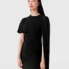 Asymmetric Cape Maxi Dress Asymmetric Cape Maxi Dress