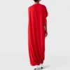 Asymmetric Cape Maxi Dress Asymmetric Cape Maxi Dress