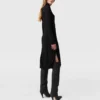 Asymmetric Cape Midi Dress Asymmetric Cape Midi Dress
