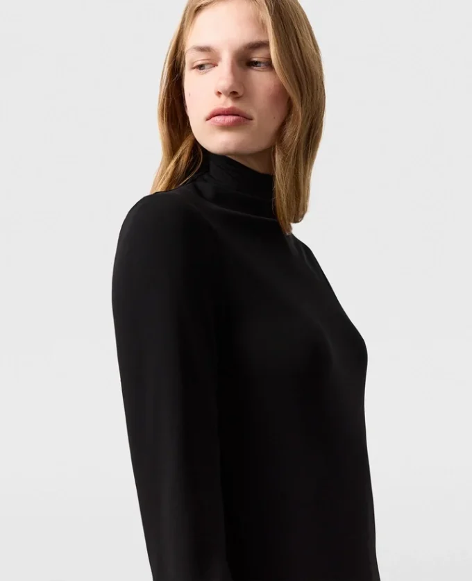 Asymmetric Cape Midi Dress Asymmetric Cape Midi Dress
