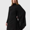 Asymmetric Cape Midi Dress Asymmetric Cape Midi Dress