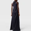 Ball-Chain Halterneck Satin Maxi Dress Ball-Chain Halterneck Satin Maxi Dress