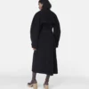 Banana Sleeve Belted Long Coat Banana Sleeve Belted Long Coat