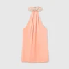 Bead-Embellished Twisted Mini Dress Bead-Embellished Twisted Mini Dress