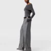 Belted Flannel Straight-Leg Pants Belted Flannel Straight-Leg Pants