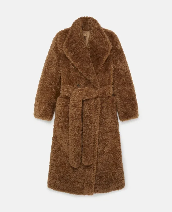 Belted Plush Teddy Coat Belted Plush Teddy Coat