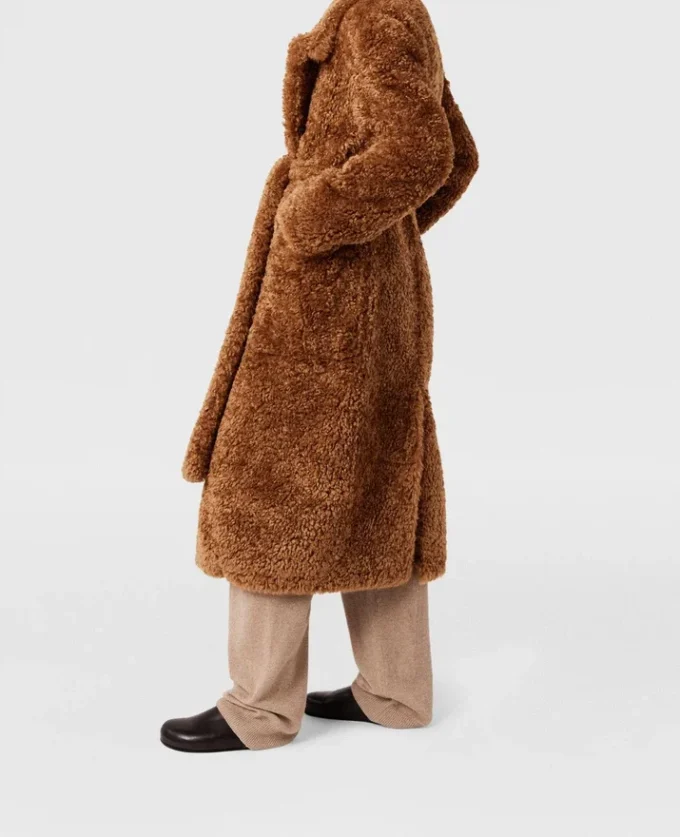 Belted Plush Teddy Coat Belted Plush Teddy Coat
