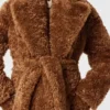Belted Plush Teddy Coat Belted Plush Teddy Coat