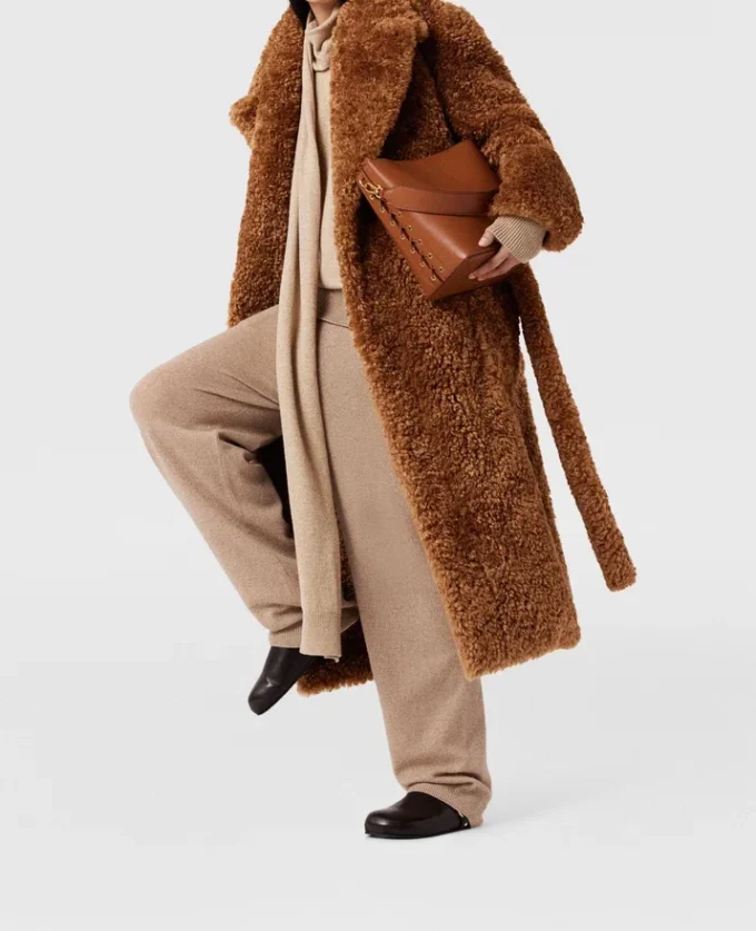 Belted Plush Teddy Coat Belted Plush Teddy Coat