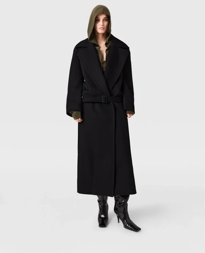 Belted Tonal Buckle Trench Coat Belted Tonal Buckle Trench Coat