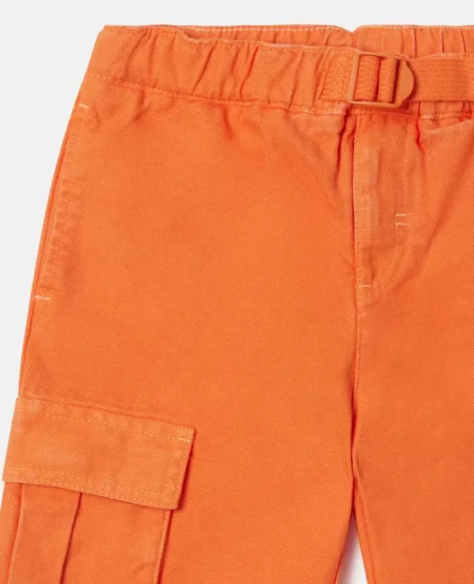 Belted Waist Cargo Shorts Belted Waist Cargo Shorts