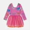 Bow Print Layered Tulle Dress Bow Print Layered Tulle Dress