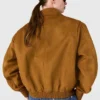 Boxy Collared Bomber Jacket Boxy Collared Bomber Jacket