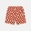 Brand Initial Check Swim Shorts Brand Initial Check Swim Shorts