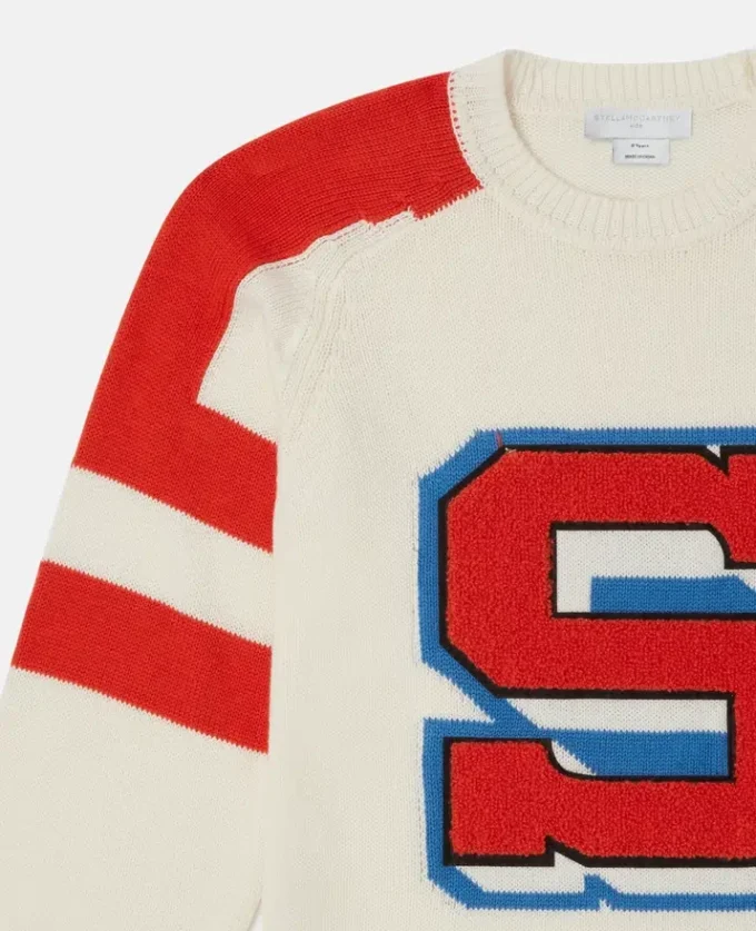 Brand Initial Knitted Sweater Brand Initial Knitted Sweater