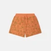 Brand Lettering Print Shorts Brand Lettering Print Shorts