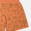 Brand Lettering Print Shorts Brand Lettering Print Shorts