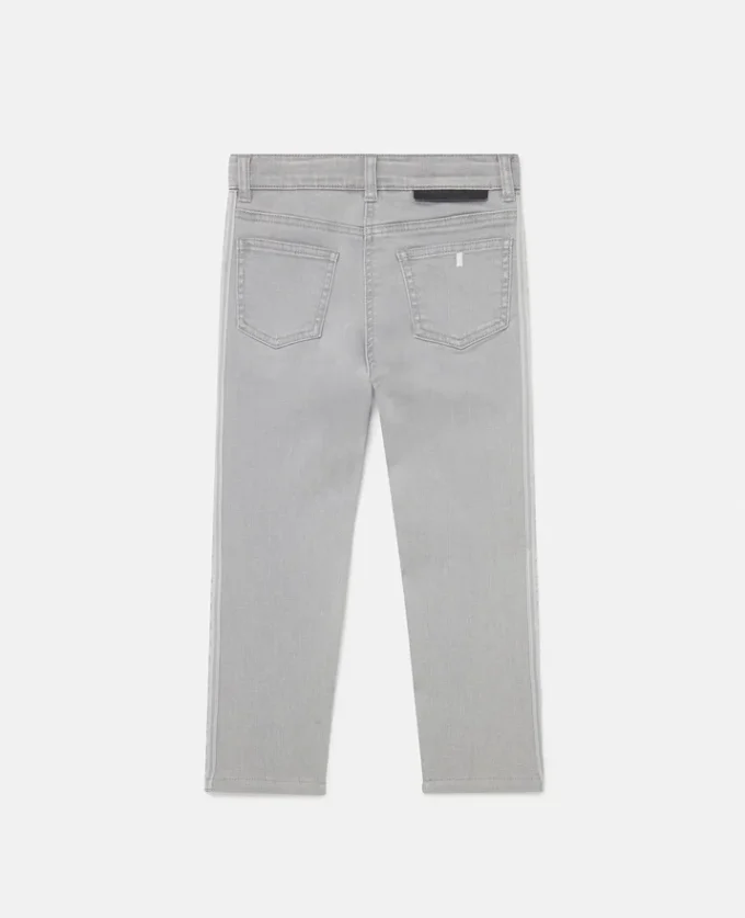 Branded Panel Denim Jeans Branded Panel Denim Jeans