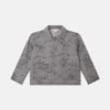 Bug Band Print Denim Jacket Bug Band Print Denim Jacket