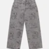 Bug Band Print Denim Jeans Bug Band Print Denim Jeans