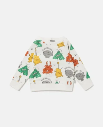 Bug Band Print Sweatshirt