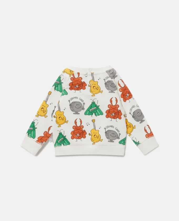 Bug Band Print Sweatshirt Bug Band Print Sweatshirt