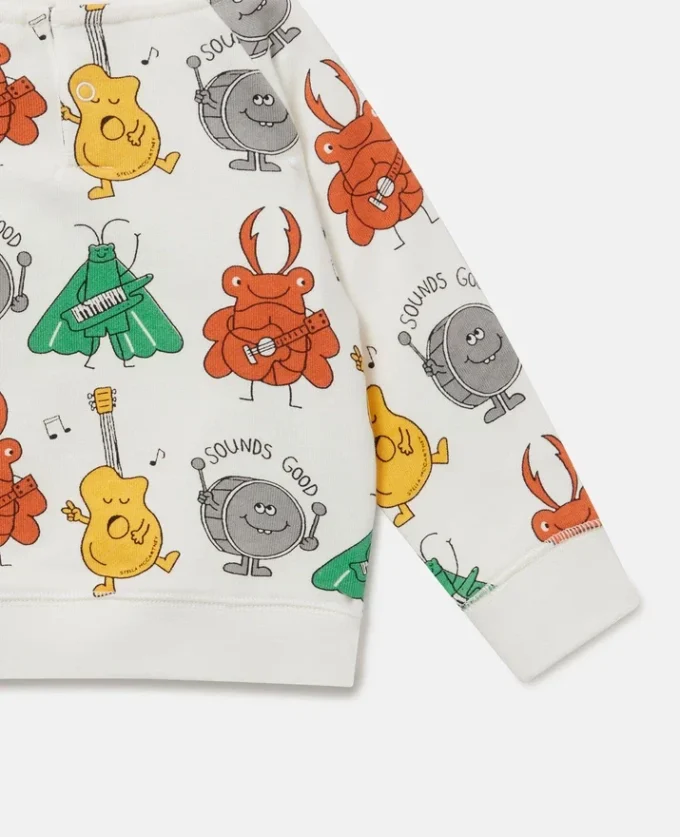 Bug Band Print Sweatshirt Bug Band Print Sweatshirt