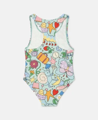 Bug Hotel Print Swimsuit