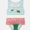 Bumblebee Landscape Print Bikini Set Bumblebee Landscape Print Bikini Set