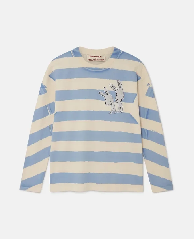 Bunny Embroidery Breton T-Shirt Bunny Embroidery Breton T-Shirt