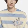 Bunny Embroidery Breton T-Shirt Bunny Embroidery Breton T-Shirt
