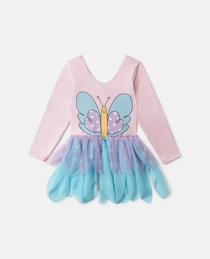 Butterfly Graphic Tulle Skirt Dress Butterfly Graphic Tulle Skirt Dress