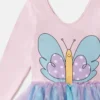 Butterfly Graphic Tulle Skirt Dress Butterfly Graphic Tulle Skirt Dress