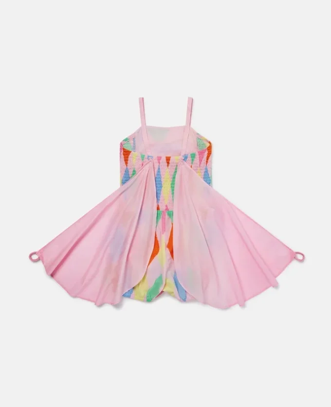 Butterfly Winged Sleeveless Romper Butterfly Winged Sleeveless Romper