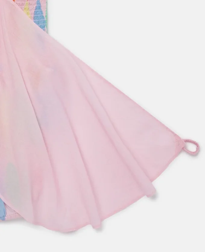 Butterfly Winged Sleeveless Romper Butterfly Winged Sleeveless Romper