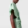 Cap-Sleeve Halterneck Twist Midi Dress Cap-Sleeve Halterneck Twist Midi Dress