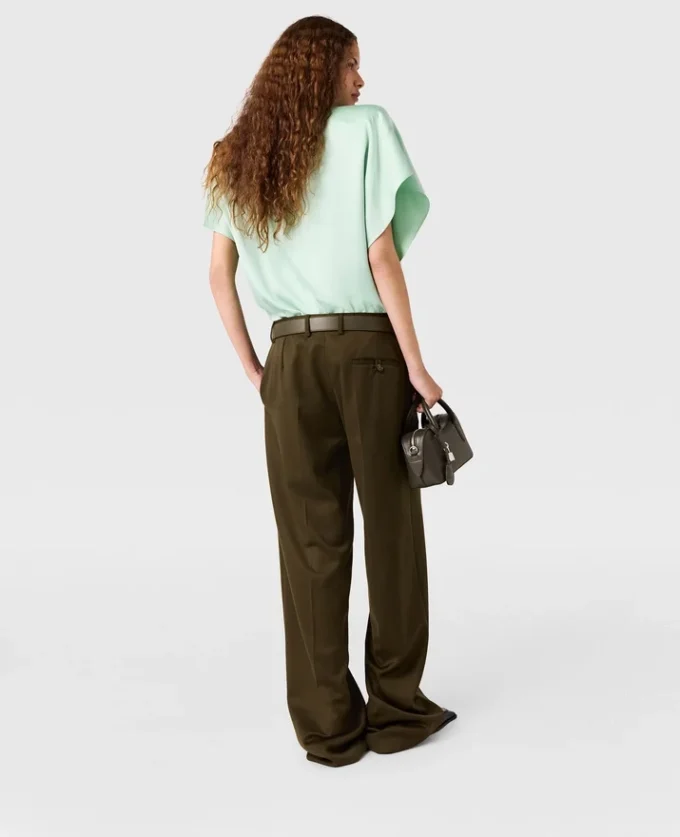 Cap-Sleeve Shoulder Pad Top Cap-Sleeve Shoulder Pad Top